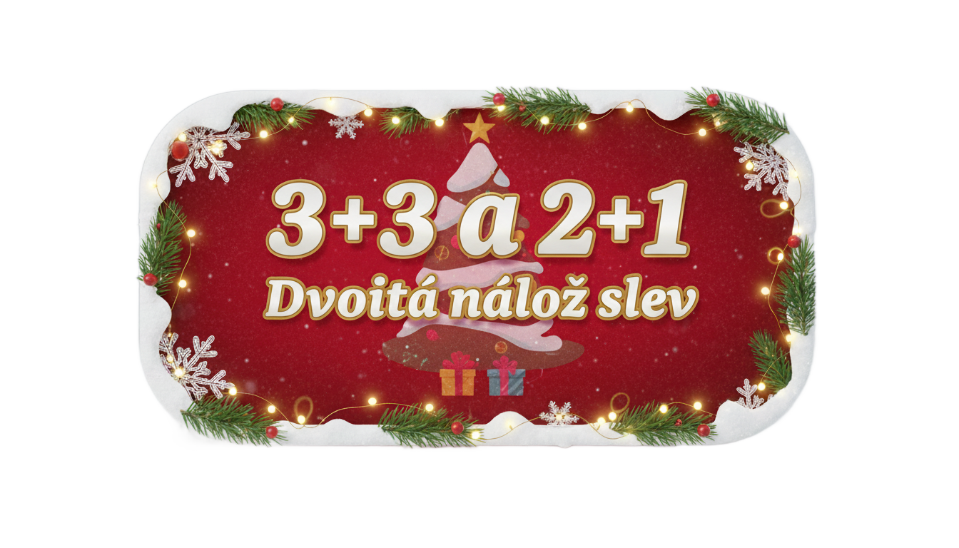 vánocni akce 2+1 a 3+3